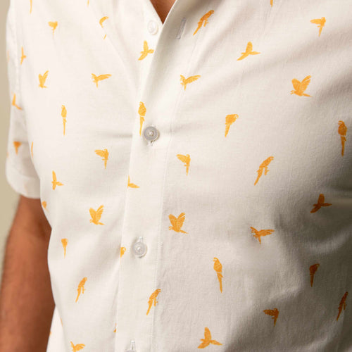 Brisa do Sertao – Off-White Made to Order Men's Shirt | Handmade in Canada