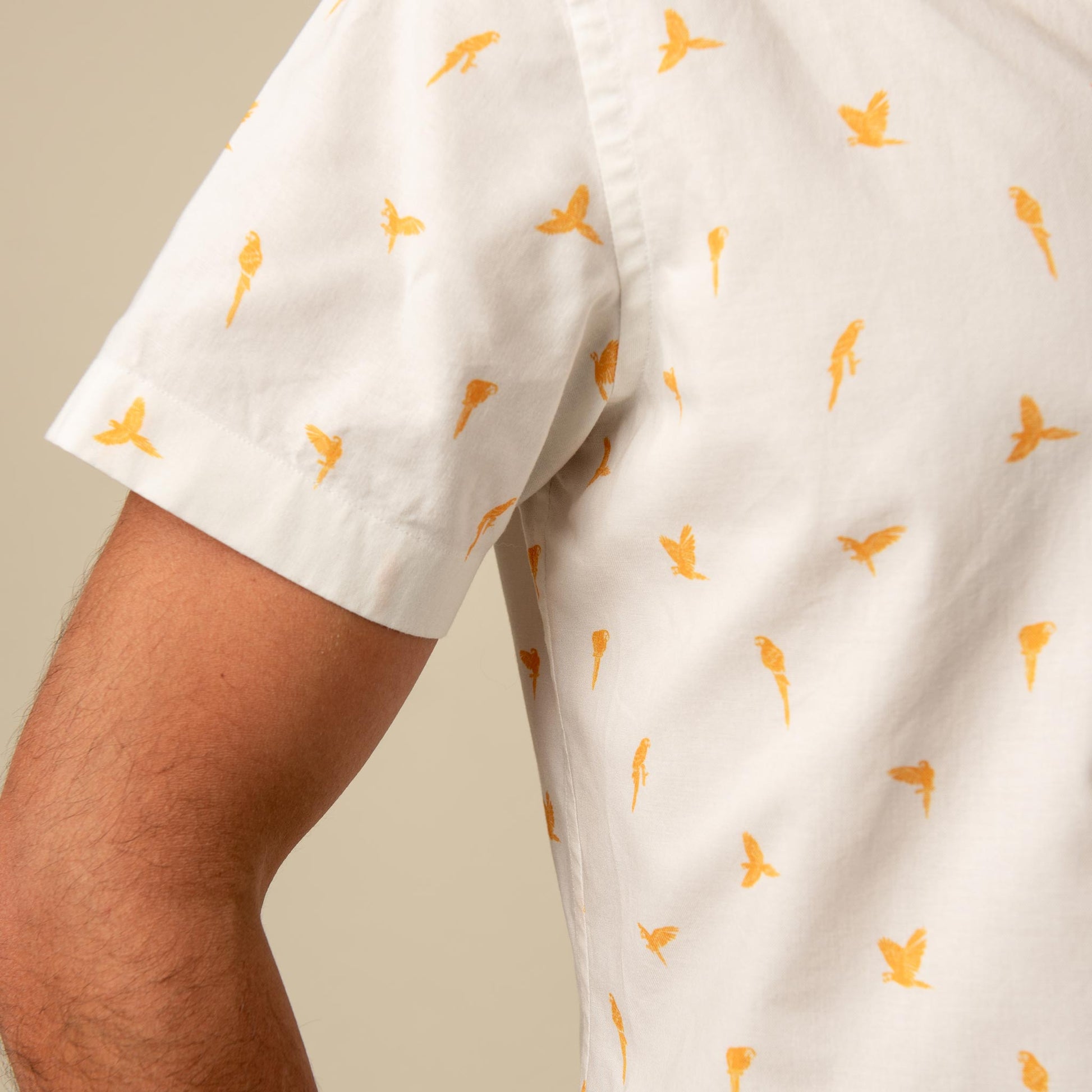 Brisa do Sertao – Off-White Made to Order Men's Shirt | Handmade in Canada