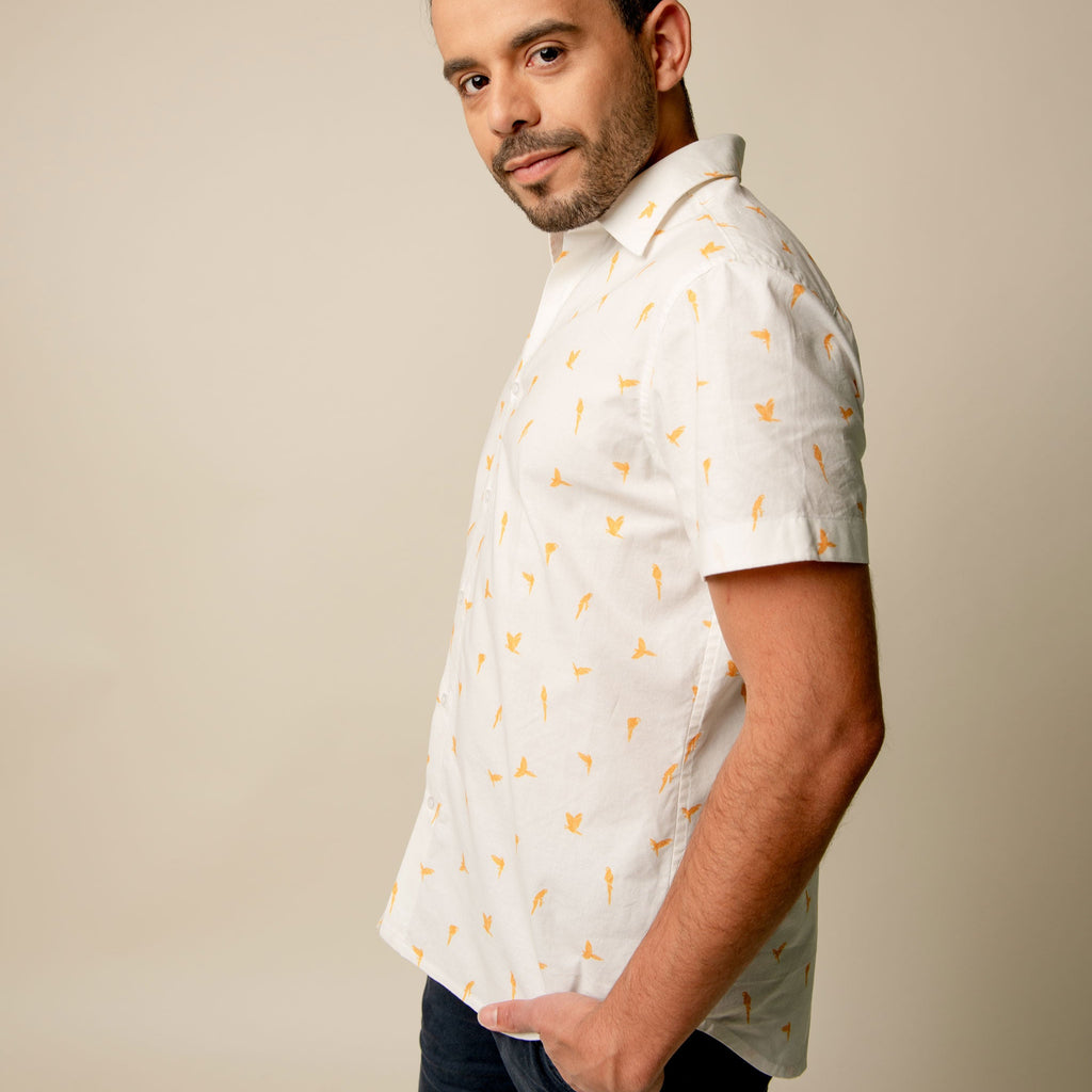 Brisa do Sertao – Off-White Made to Order Men's Shirt | Handmade in Canada