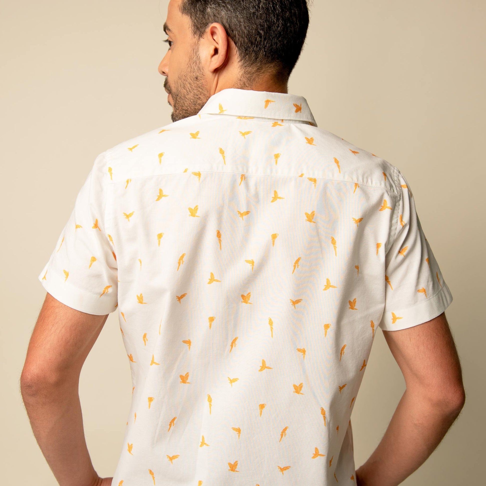 Brisa do Sertao – Off-White Made to Order Men's Shirt | Handmade in Canada